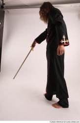 JAKUB STANDING POSE WITH SWORD